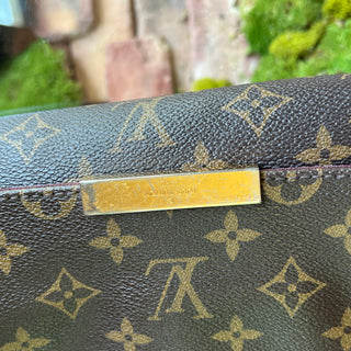 LOUIS VUITTON Favorite PM Brown Monogram Canvas Crossbody Bag