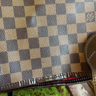 LOUIS VUITTON Neverfull GM Damier Ebene Canvas Tote Bag