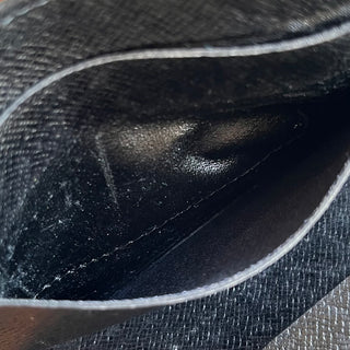 LOUIS VUITTON Elise Black Epi Leather Wallet