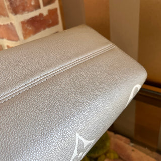 LOUIS VUITTON OnTheGo MM Bicolor Empreinte Giant Monogram Tote Bag