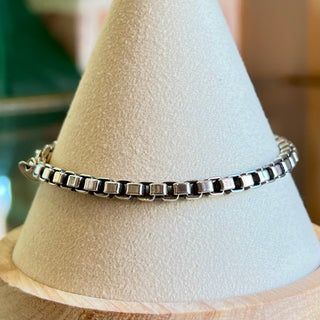 TIFFANY&CO. Sterling Silver Venetian Link Bracelet