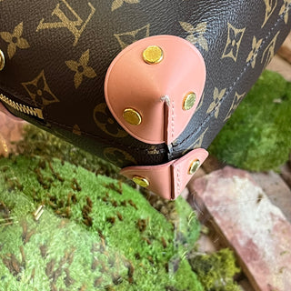LOUIS VUITTON Monogram Petite Malle Souple Top Handle