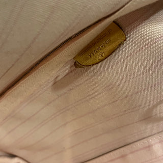 LOUIS VUITTON Neverfull MM Damier Azur Canvas Tote Bag