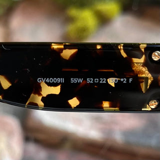 GIVENCHY GV40091I Tortiose Shell Acetate Oval Sunglasses