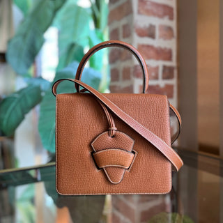 LOEWE Barcelona Brown Vintage Leather Top Handle