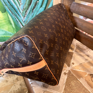 LOUIS VUITTON Speedy Bandouliere 40 Brown Monogram Canvas Weekend Bag