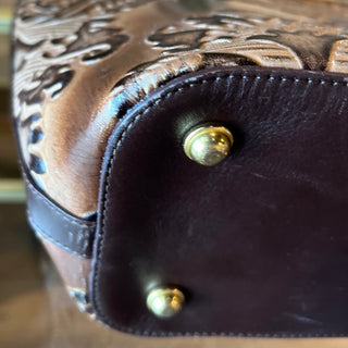 BRAHMIN Medium Asher Tote Espresso Fresco