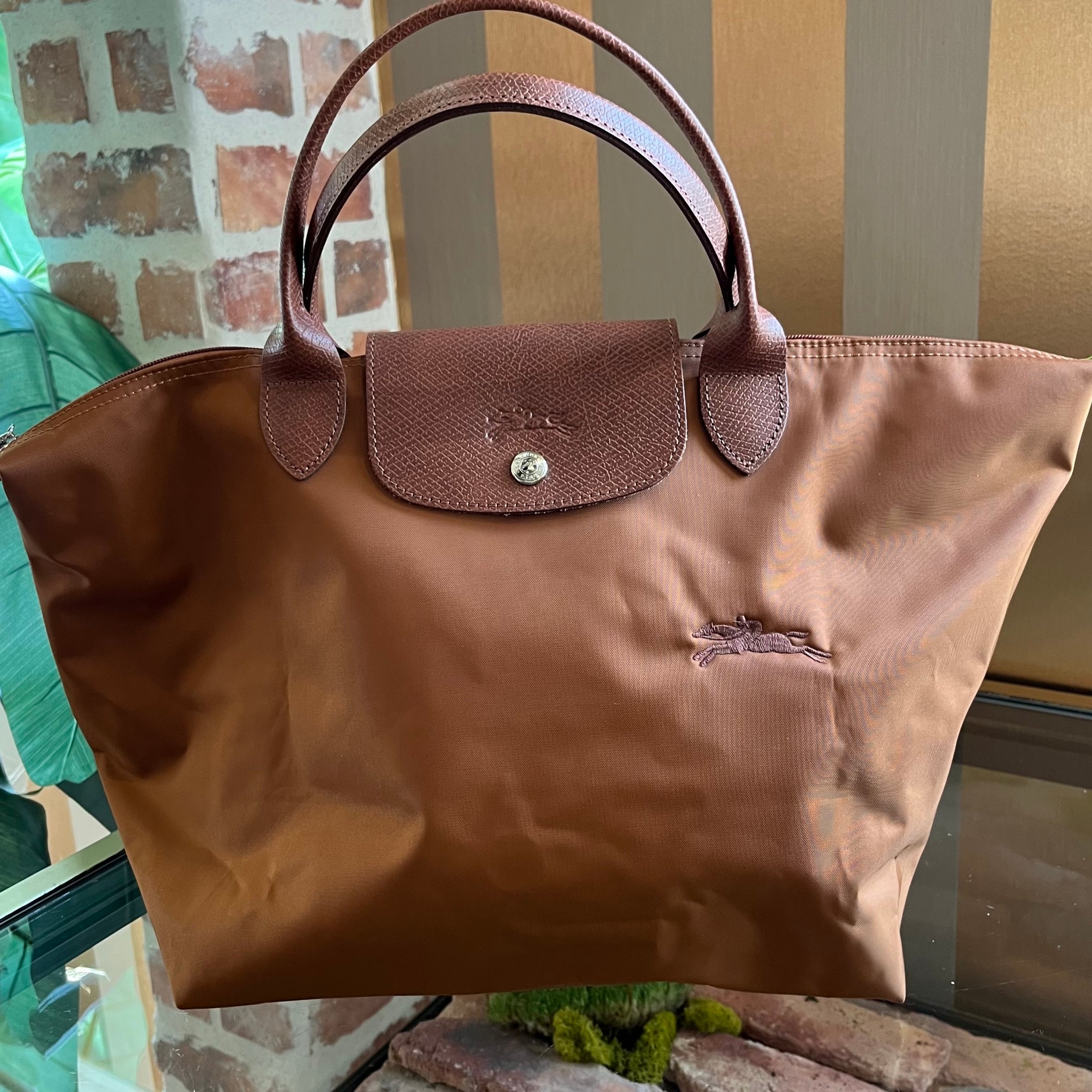 Longchamp neo brown best sale