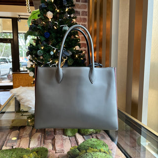 PRADA City Calf Bibliotheque Accordion Tote Bag