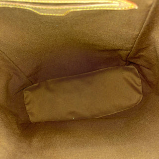 LOUIS VUITTON Montsouris GM Brown Monogram Canvas Drawstring Backpack