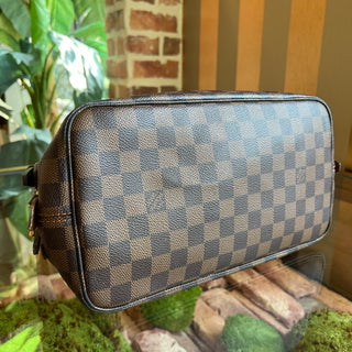 LOUIS VUITTON Rivington GM Damier Ebene Canvas Cabas Tote Bag