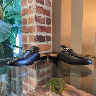 GUCCI Horsebit Brown Leather Loafers SZ 38 (US 8)