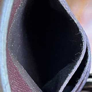 LOUIS VUITTON Brazza Taiga Leather Wallets w/ Intials