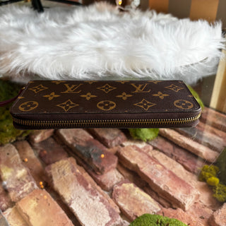 LOUIS VUITTON Monogram Clemence Wallet