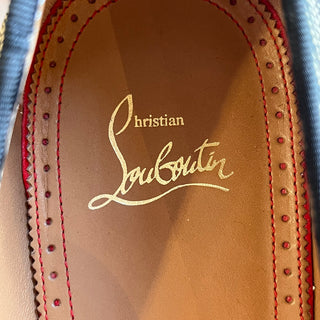 CHRISTIAN LOUBOUTIN Men's Striped Dandelion Tassel Loafers SZ 41 (US 11)