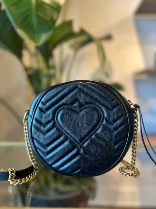 GUCCI GG Marmont Round Crossbody