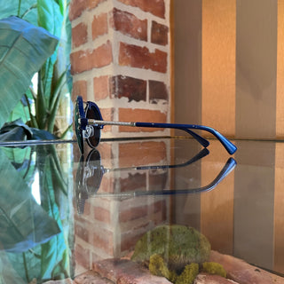 VERSACE MOD.4337 5251/80 Black Metal Round Eye Sunglasses