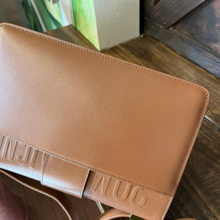CHRISTIAN DIOR Montaigne 30 Flap Brown Calfskin Leather Shoulder Bag