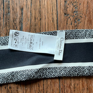 DIOR Mitzvah Multicolor Butterfly Floral Print Scarf