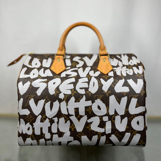 LOUIS VUITTON X STEPHEN SPROUSE Limited Edition  Graffiti Speedy 30