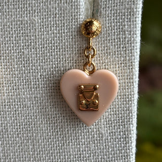 LOUIS VUITTON Heart Lock Me Earrings