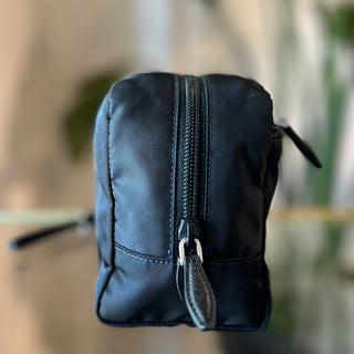 PRADA Black Travel Pouch Re-Nylon