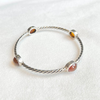 DAVID YURMAN Orange Stone Bangle