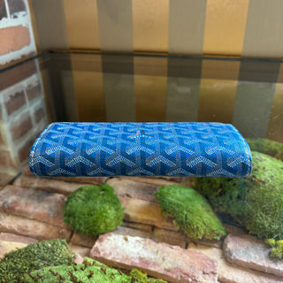 GOYARD Varenne Blue Wallet