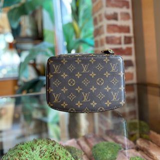 LOUIS VUITTON Monte Carlo Brown Monogram Canvas Jewelry Case