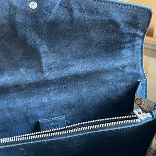 GUCCI Small Dionysus Black GG Supreme Monogram Shoulder Bag