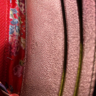 GUCCI Trapuntata Mini Blue Red Quilted Metallic Leather Crossbody Bag