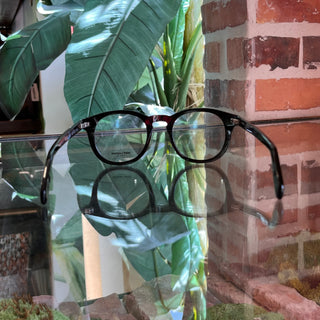 SAINT LAURENT SL145 006 Black Wayfarer Acetate Eyeglasses
