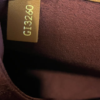 LOUIS VUITTON Neverfull MM 1854 Maroon Jacquard Canvas Tote Bag