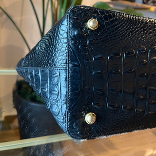 BRAHMIN Leopard Iona Hobo Shoulder