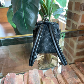 LOUIS VUITTON Graphite Backpack Charm