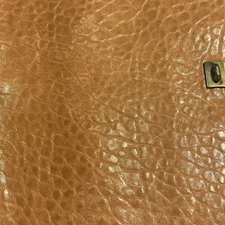 FENDI B Bag Osso Tan Nappa Patent Shoulder Bag