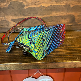 LOUIS VUITTON Epi Tropical Alma BB Vert Rouge Top Handle