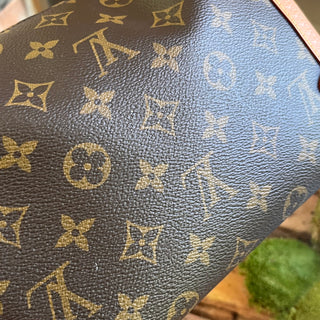 LOUIS VUITTON Side Trunk MM Brown Monogram Canvas Crossbody Bag