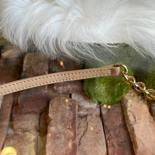 BURBERRY Henley Wallet On Chain Haymarket Check Coated Canvas Crossbody Bag