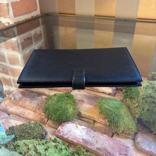 CELINE Large Strap Wallet French Purse