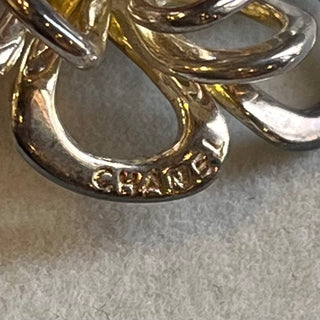 CHANEL Camelia Sterling Silver Necklace