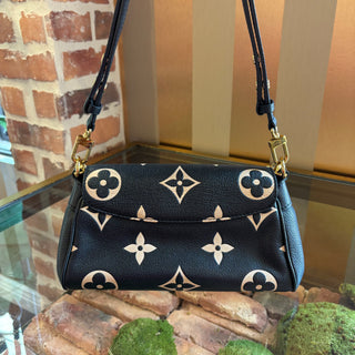 LOUIS VUITTON Noir Bicolor Monogram Favorite Shoulder