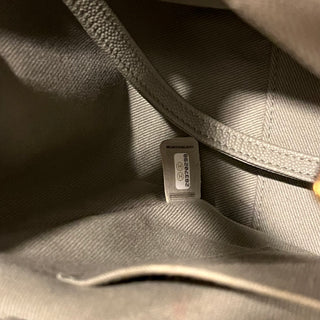 CHANEL Business Affinity Small Gray Caviar Tote Bag