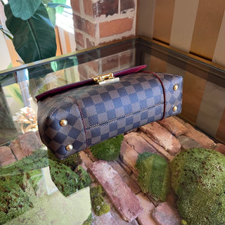 LOUIS VUITTON Caissa Damier Ebene Canvas Shoulder Bag