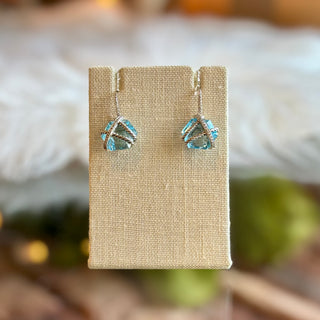 DAVID YURMAN Cable Wrap Blue Topaz Drop Earrings