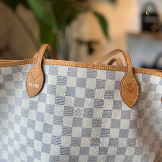 LOUIS VUITTON Damier Azur Neverfull MM