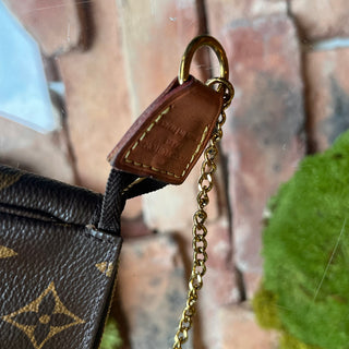 LOUIS VUITTON Mini Pochette Accessories Monogram Canvas Pouch