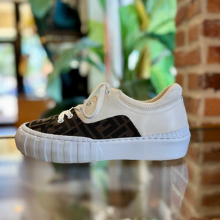 FENDI Force Lace-up Sneakers SZ 39