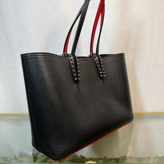 CHRISTIAN LOUBOUTIN Cabata Small Black Tote