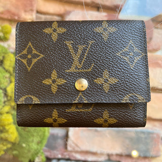 LOUIS VUITTON Monogram Coated Canvas Photo Holder